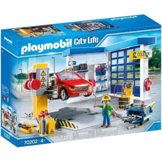 Playmobil City Life Taller de Coches