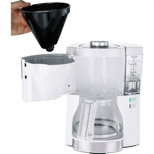 Melitta Look V Perfection Filterkaffeemaschine, 1,25 l, 1080 W, Weiß