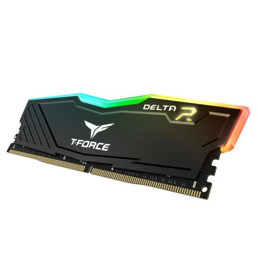 Mémoire RAM Team Group Delta RGB 16Go 2x8Go DDR4 3200MHz CL16 RGB Noir