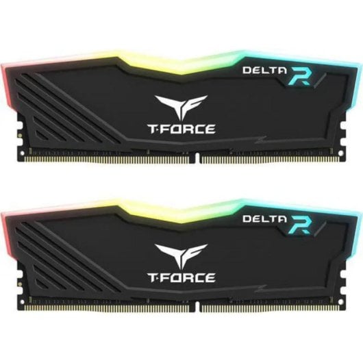 Mémoire RAM Team Group Delta RGB 16Go 2x8Go DDR4 3200MHz CL16 RGB Noir