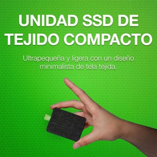 Seagate Ultra Touch 2.5" SSD 500GB USB-C Negro