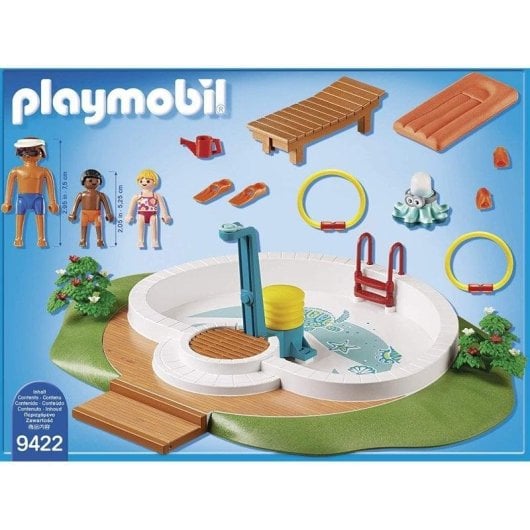 Playmobil Family Fun Piscina 9422 61 pezzi
