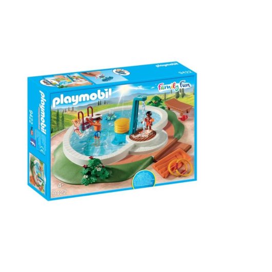 Playmobil Family Fun Piscina 9422 61 pezzi