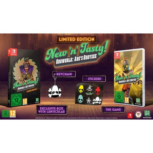 Oddworld New n Tasty Limited Edition Nintendo Switch