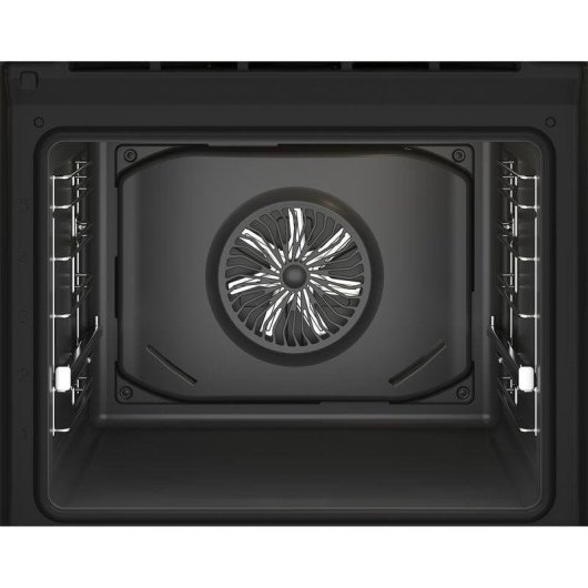 Forno Multifunções Beko BBSE12340XD Hidrolítico 72L 60cm A Inox + Placa Indução 3 Zonas Preto