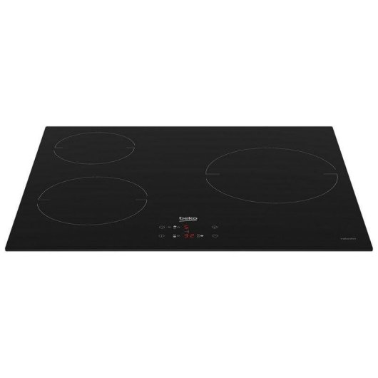 Forno Multifunções Beko BBSE12340XD Hidrolítico 72L 60cm A Inox + Placa Indução 3 Zonas Preto