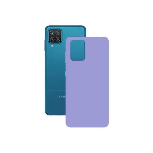 Custodia Ksix Silk Lavanda per Samsung Galaxy A12
