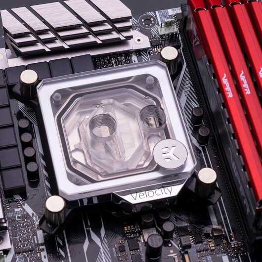 EKWB EK-Quantum Velocity Niquel + Plexi