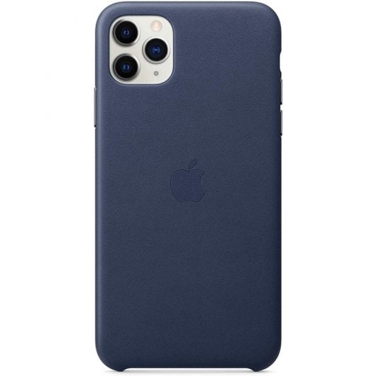 Apple Mitternachtsblaues Ledercase für iPhone 11 Pro Max