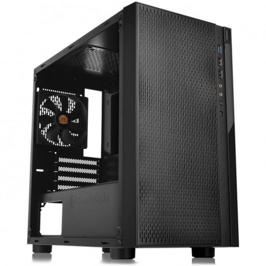 Thermaltake Versa H18 Verre Trempé USB 3.1 Noir