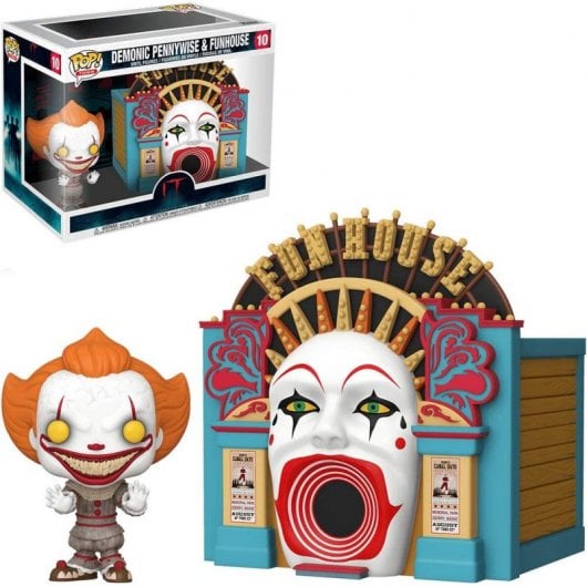 Funko Pop Town Pennywise Demoniaco con Funhouse