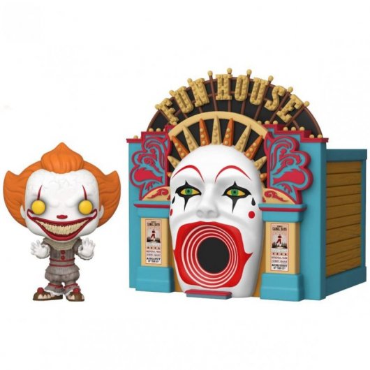 Funko Pop Town Pennywise Demoniaco con Funhouse