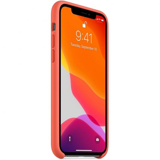 Apple MWYQ2ZM/A coque de protection pour téléphones portables 14,7 cm (5.8") Housse Orange