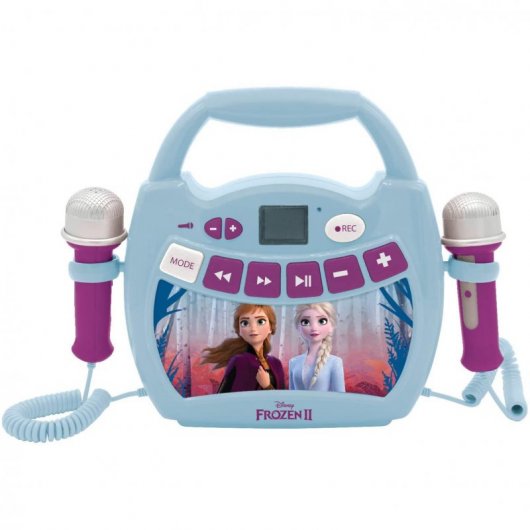 Lexibook Disney Frozen 2 Reproductor con 2 Micrófonos