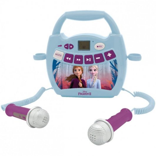 Lexibook Disney Frozen 2 Reproductor con 2 Micrófonos