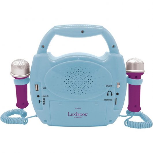 Lexibook Disney Frozen 2 Reproductor con 2 Micrófonos
