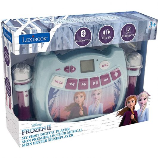 Lexibook Disney Frozen 2 Reproductor con 2 Micrófonos