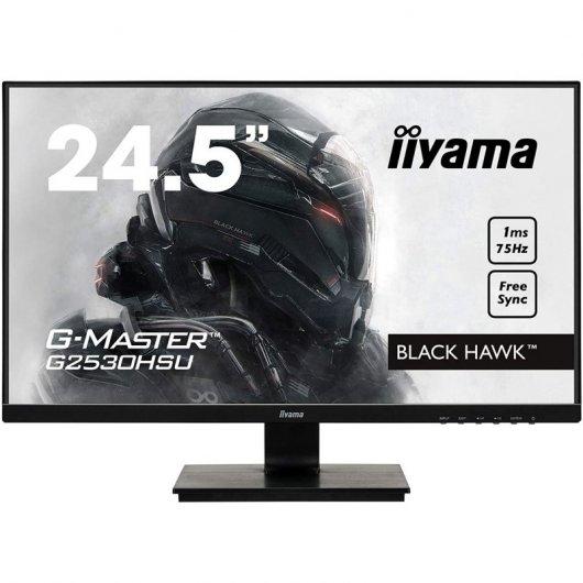 iiyama G-MASTER G2530HSU LED display 62,2 cm (24.5") 1920 x 1080 pixels Full HD Noir