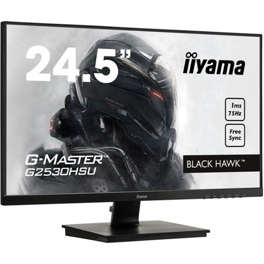 iiyama G-MASTER G2530HSU LED display 62,2 cm (24.5") 1920 x 1080 pixels Full HD Noir