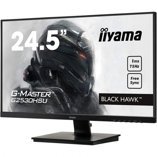 iiyama G-MASTER G2530HSU LED display 62,2 cm (24.5") 1920 x 1080 pixels Full HD Noir