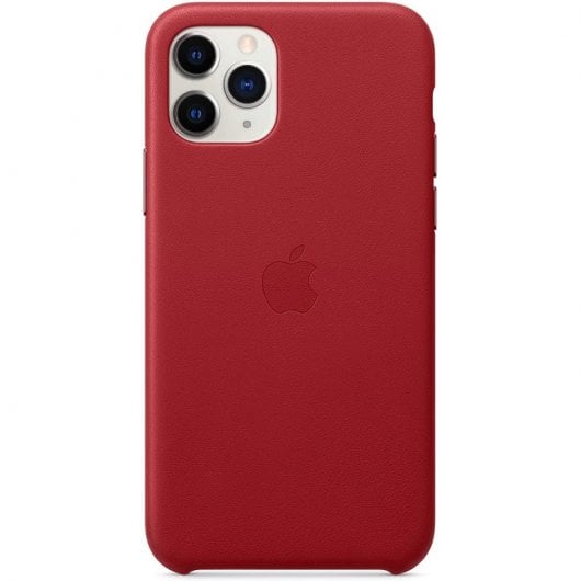 Apple Rote Lederhülle für iPhone 11 Pro