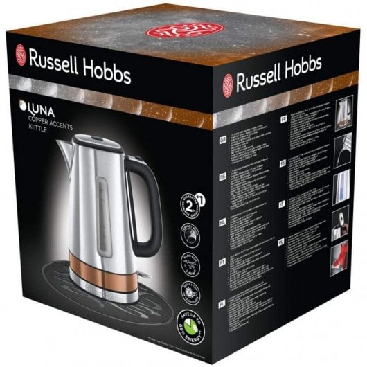 Russell Hobbs 24280-70 Wasserkocher 1,7 l 2400 W Kupfer, Edelstahl