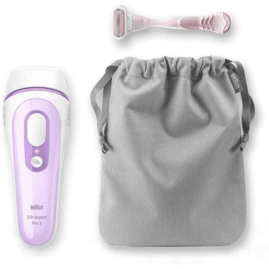 Braun Silk-expert Pro 3 PL3012 Depiladora Luz Pulsada + Extras
