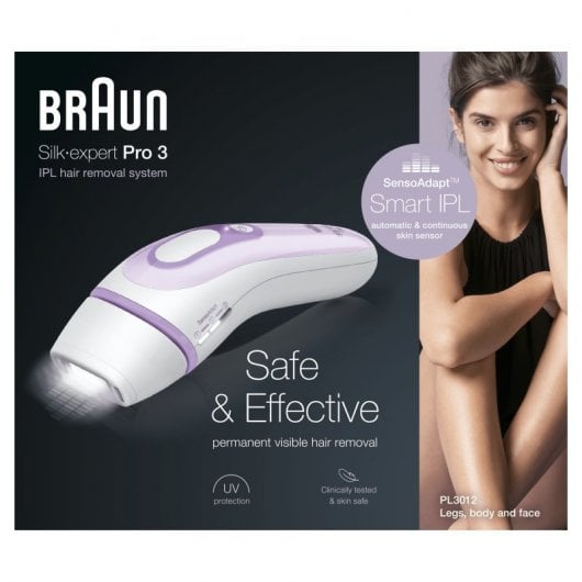 Braun Silk-expert Pro 3 PL3012 Depiladora Luz Pulsada + Extras