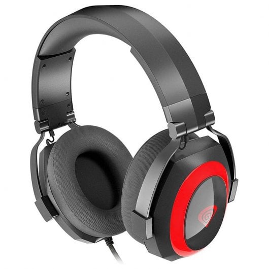 Genesis Argon 500 Auriculares Gaming Negro/Rojo