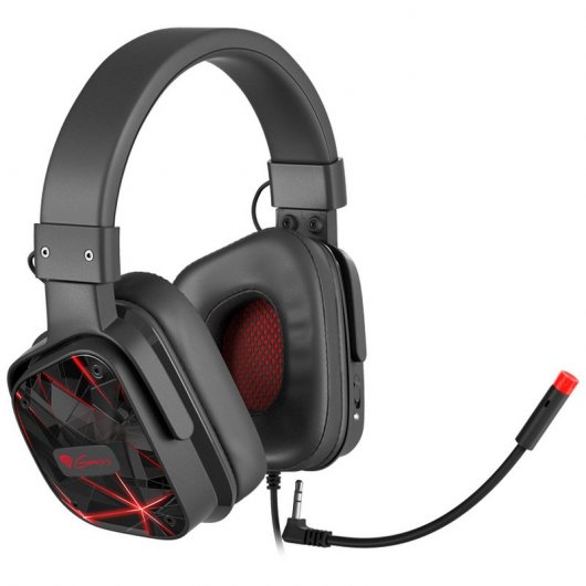 Cuffie da gioco Genesis Argon 570 Nero/Rosso