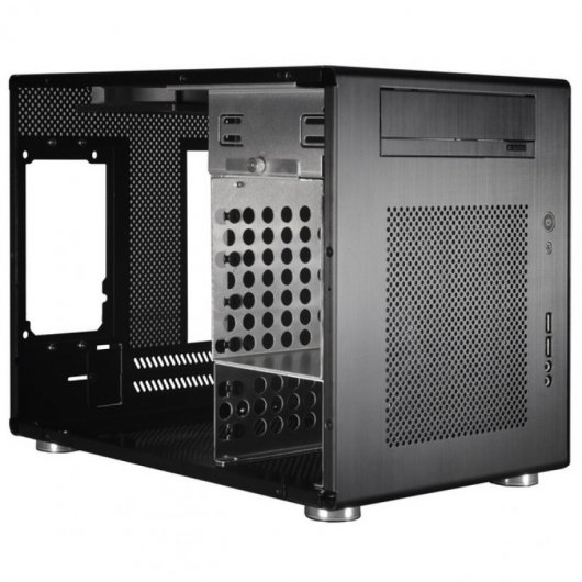Lian Li PC-Q08B Mini-ITX USB 3.1 Negra