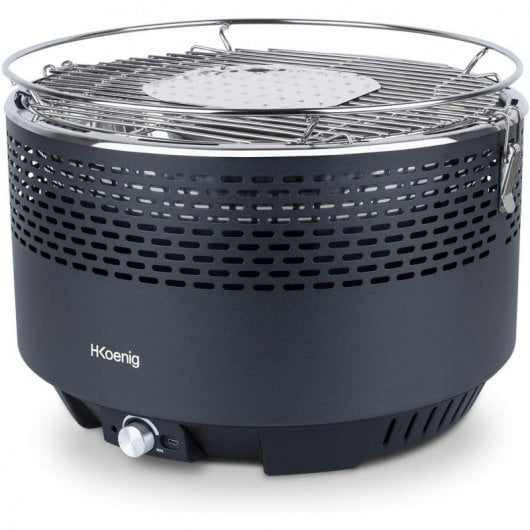 HKoenig RIO440 Barbacoa de Carbón Portátil 31cm