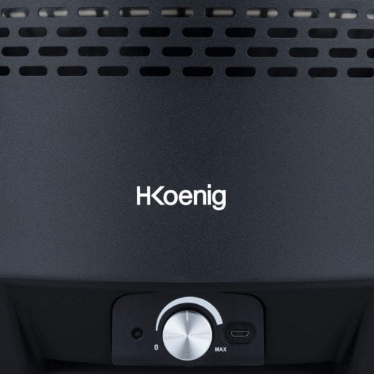 HKoenig RIO440 Barbacoa de Carbón Portátil 31cm
