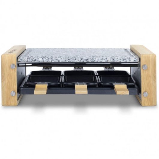 HKoenig WOD6 Plancha de Asar Eléctrica Raclette 900W
