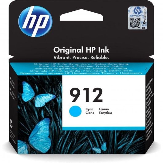 Cartouche d'encre HP 912 Original Cyan