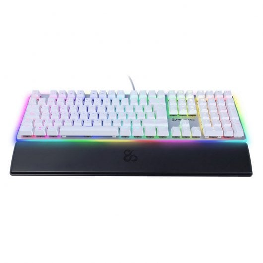 Newskill Suiko Ivory Teclado Mecánico Gaming Full RGB Switch Kailh Brown