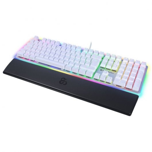 Newskill Suiko Ivory Teclado Mecánico Gaming Full RGB Switch Kailh Brown