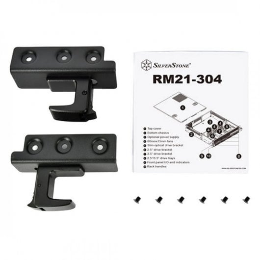 SilverStone RM21-304 Caja de Servidor de Montaje en Rack 2U 4x SAS /SATA