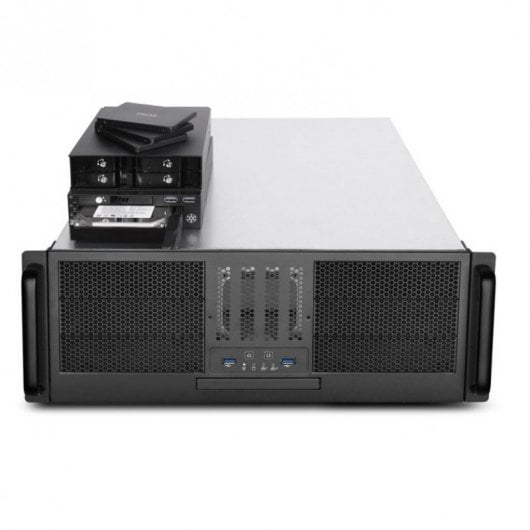 SilverStone RM41-506 Armario Servidor Rack 4U 6 Bahías 5.25"