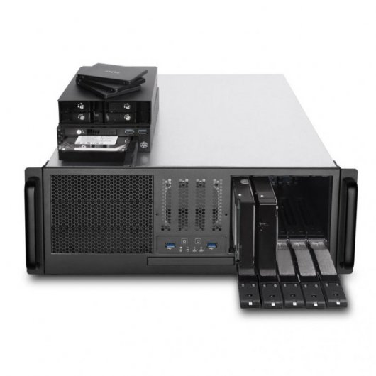 SilverStone RM41-H08 Armario Servidor Rack 4U ATX