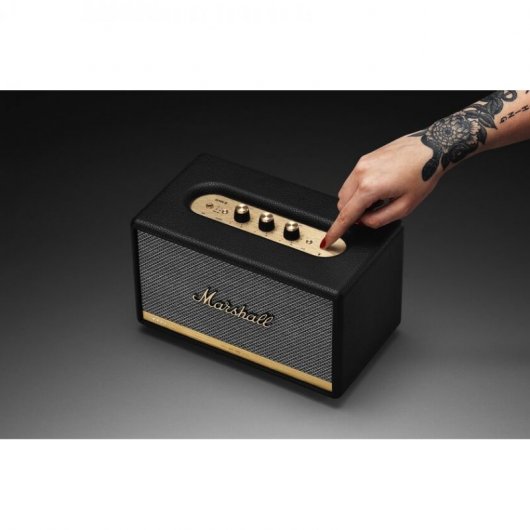 Marshall Acton II Voice Altavoz Inteligente con Alexa Negro