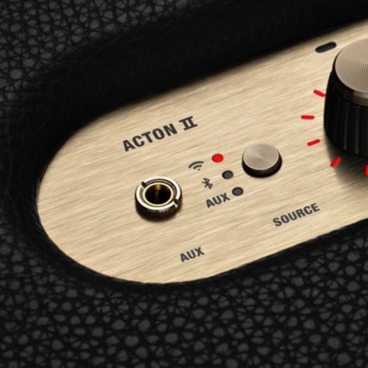Marshall Acton II Voice Altavoz Inteligente con Asistente de Google Negro