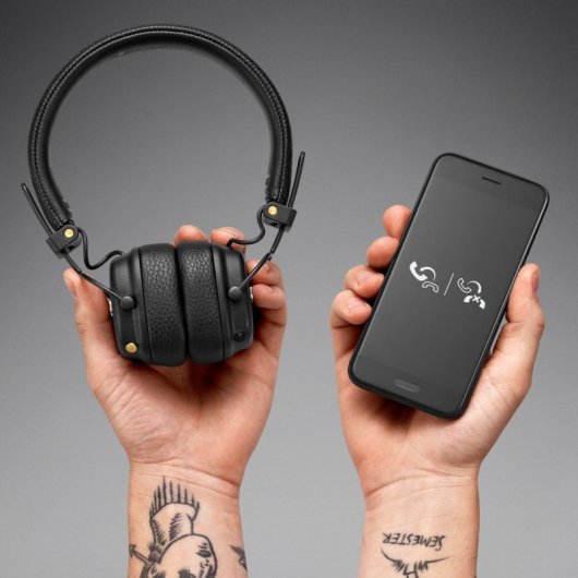 Marshall Major III Voice Casque sans fil avec Google Assistant Noir