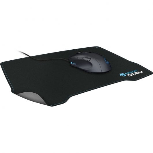 Roccat Siru Pitch Black Gaming-Mauspad schwarz