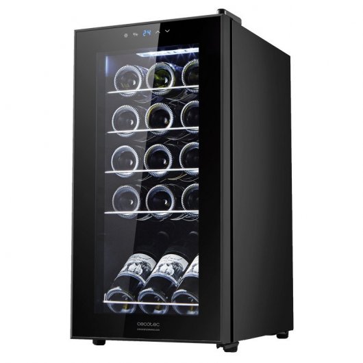 Cecotec GrandSommelier 15000 Black Compressor Vinoteca 15 Botellas G