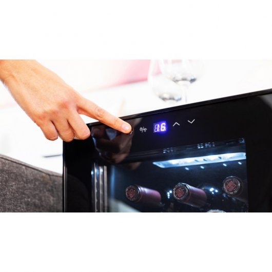 Cecotec GrandSommelier 15000 Black Compressor Vinoteca 15 Botellas G