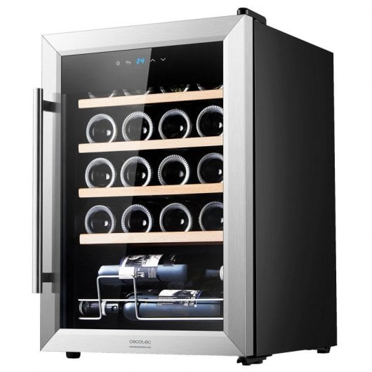 Cecotec GrandSommelier 20000 Inox Compressor Vinoteca 20 Botellas G