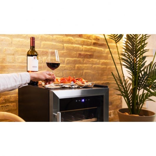 Cecotec GrandSommelier 20000 Inox Compressor Vinoteca 20 Botellas G