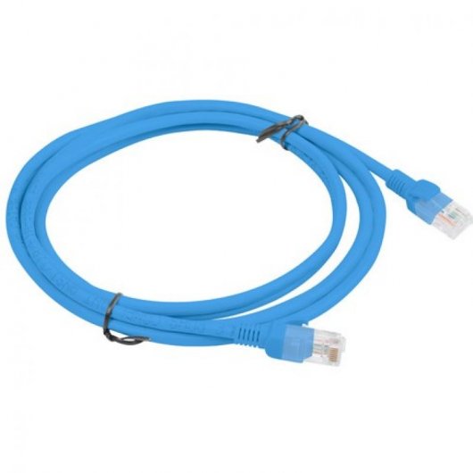 Lanberg Cable de Red RJ45 UTP Cat.5e 1.5m Azul