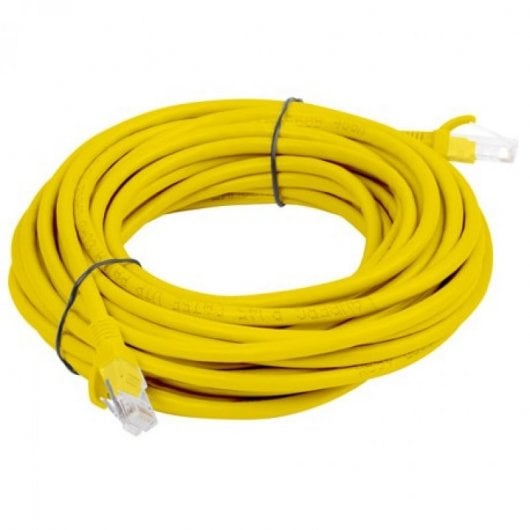 Cavo di rete Lanberg RJ45 UTP Cat.5e 5m Giallo
